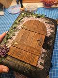 Witch’s Door Junk Journal & Scrapbook – Handmade Keepsake Book