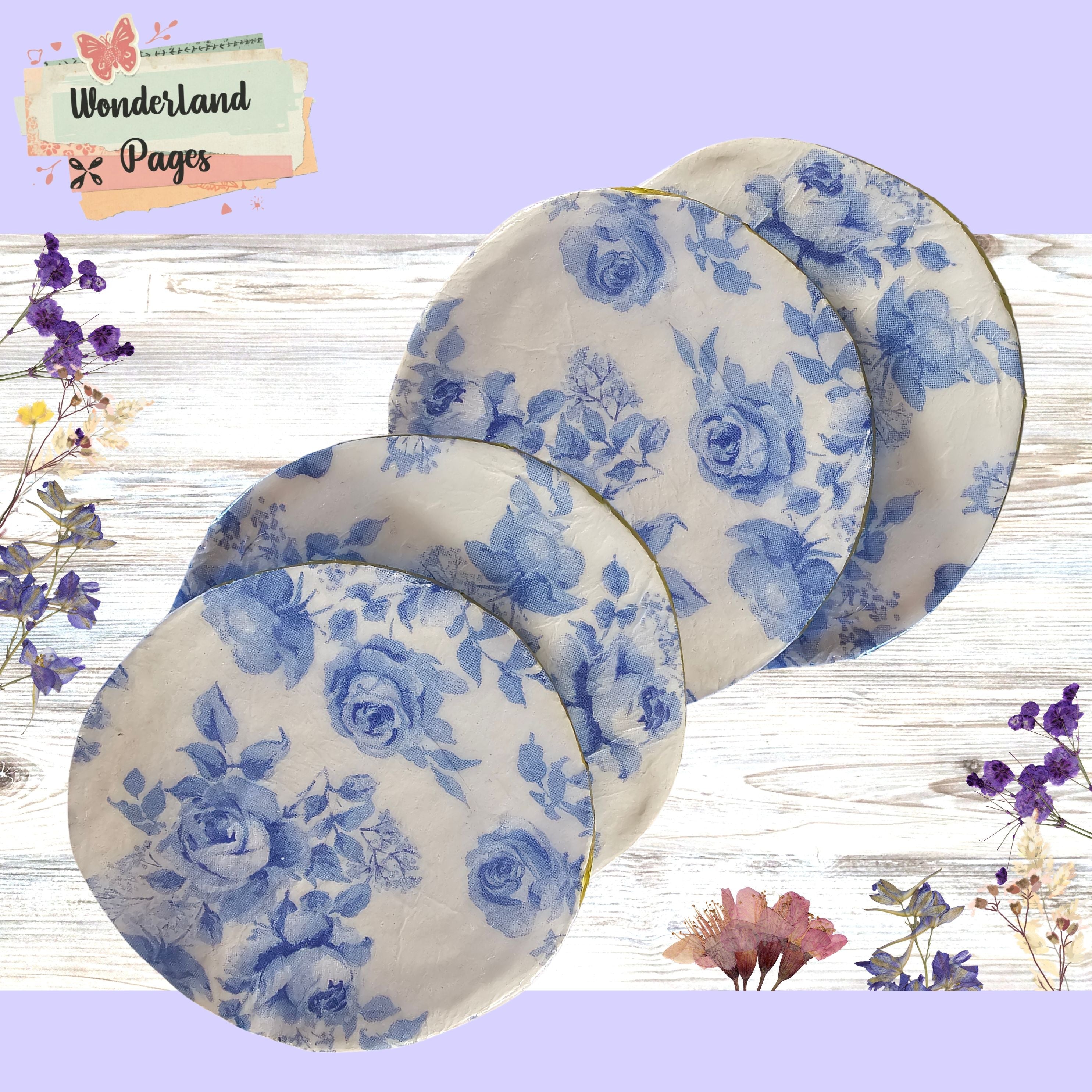 Hand-made Round Coasters
